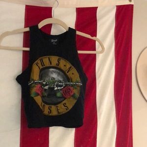 Guns N’ Roses crop top